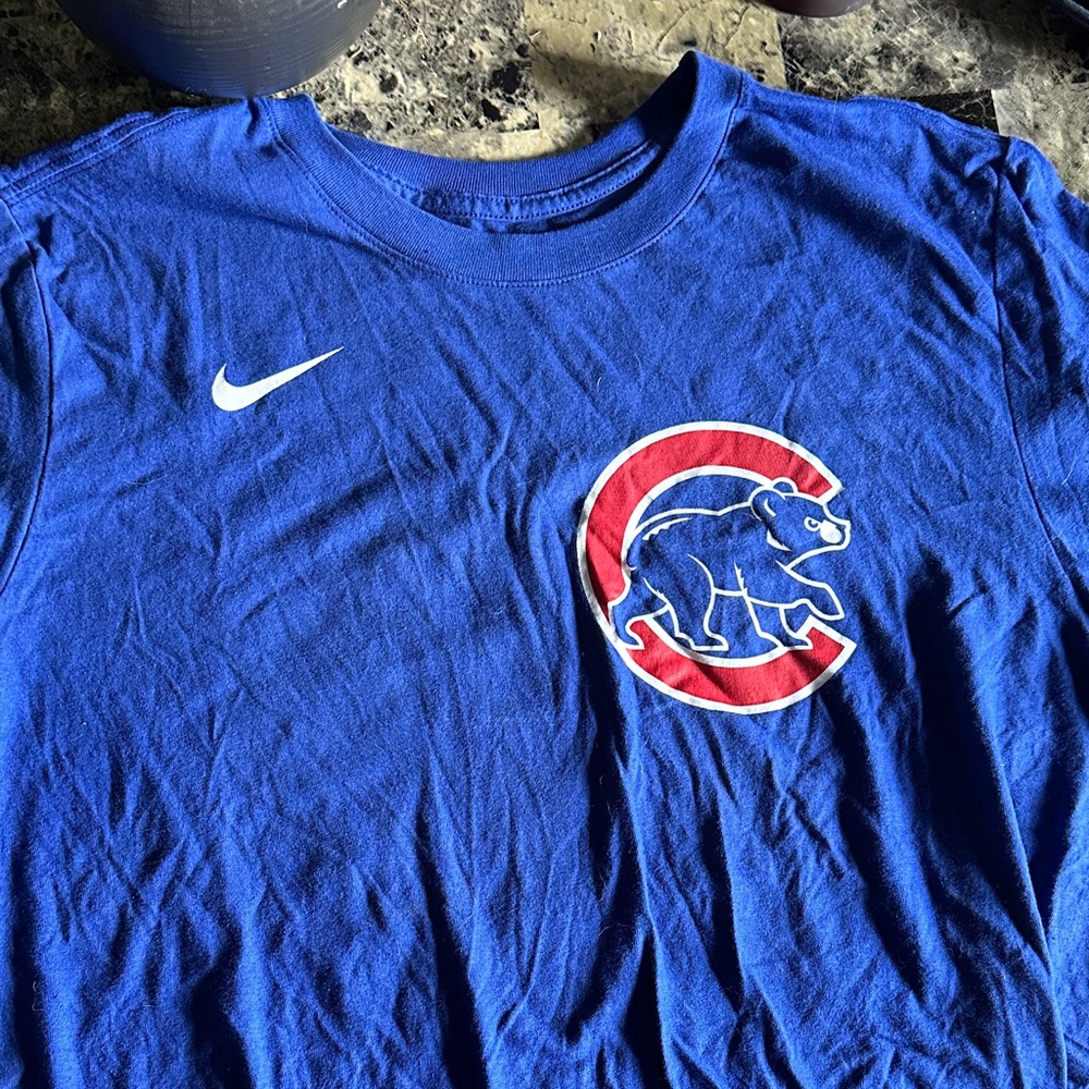 Nike Royal Blue Chicago Cubs Tee